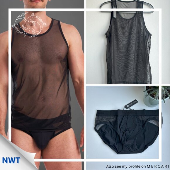 Teamm8 - Score Sheer Sleep Set in Black (M) - PRICE FIRM - Picture 1 of 14
